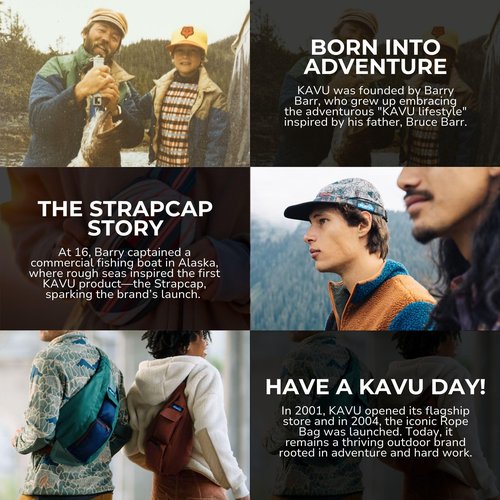KAVU Herschel Beanie, Mountain Stripe, One Size