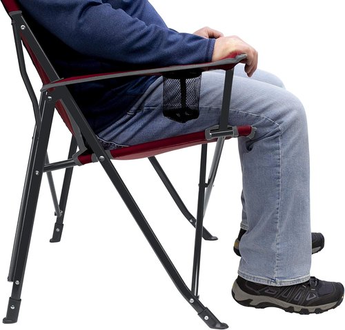 GCI Outdoor Comfort Pro Sunshade Chair - Lightweight & Portable | Cinnamon Red Color