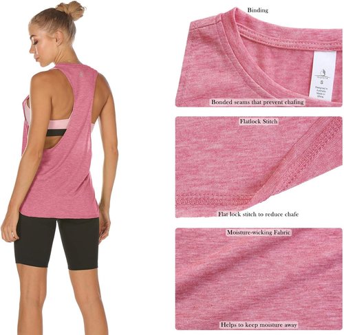 Icyzone Women's Soft Tank Top - Breathable Fabric for Comfort | Perfect for Workouts & Casual Wear