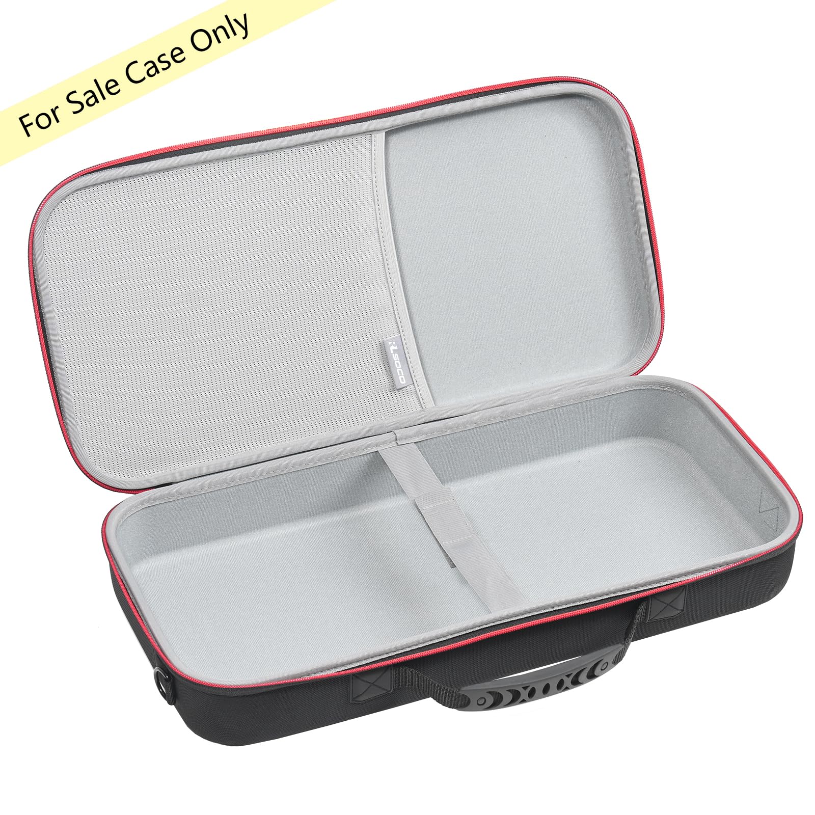 RLSOCO Pickleball Paddles Case Holds 2 Rackets and 4 Ball - Hard Protective Bag Fits for Selkirk Sport/Warping Point and All Pickleball Paddle Shapes and Sizes (Case Only)