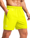 G Gradual Men's Athletic Running Shorts - Quick Dry Workout Gym Shorts with Zipper Pockets | 7"/5"/9" Sizes for Basketball & Hiking