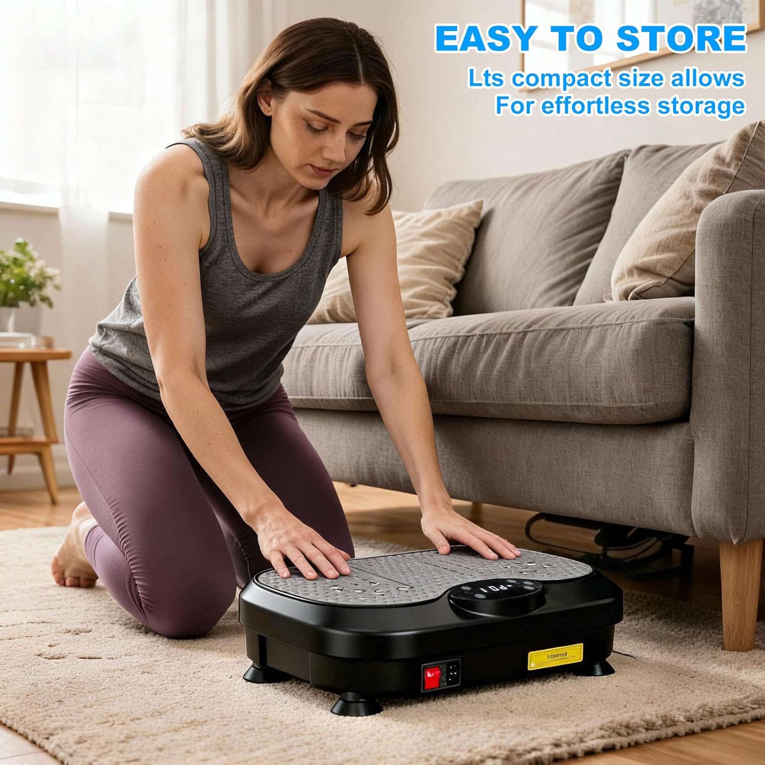 Skiennix Vibration Plate Exercise Machine - Whole Body Fitness & Lymphatic Drainage | Weight Loss Shake Board
