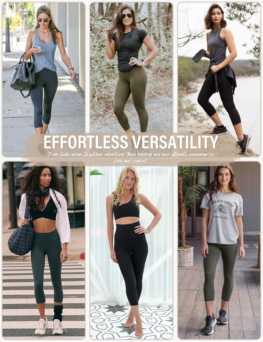 Skiennix High Waisted Leggings - Buttery Soft Full Length Yoga Pants with Pockets for Women
