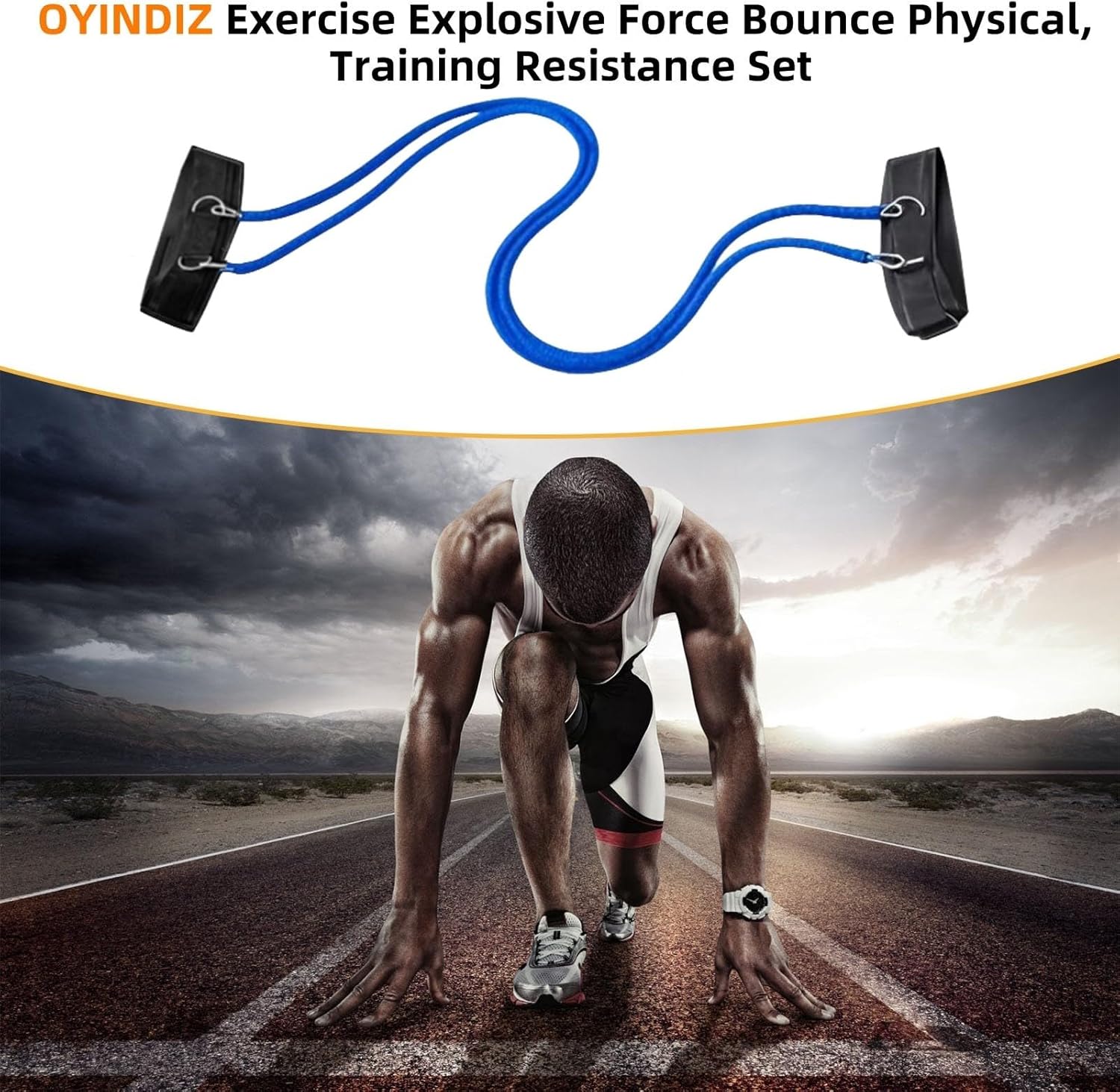 Skiennix Resistance Speed Training Set - 8-Piece Agility and Power Equipment for Jumping Sports