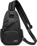 Skiennix Convertible Sling Bag - Lightweight Crossbody Backpack for 7.9" Tablet | Black