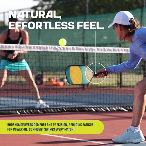 Pickleball Overgrip, Ultra Non-Slip Grip Tape for Pickleball Paddle, Long-Lasting Control, Soft Touch & Secure Feel (12, White)