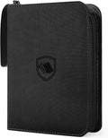 Skiennix 440 Pockets Trading Card Binder - Durable PU Cover Zipper Album for MTG, TCG & Sports Cards