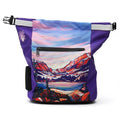 GNARLY DOOD Rocky Mountains Rock Climbing Chalk Bucket | for Bouldering Gym & Outdoor Use | Durable Hook & Loop Closure, 2 Zippered Pockets, Easy-Carry Handle