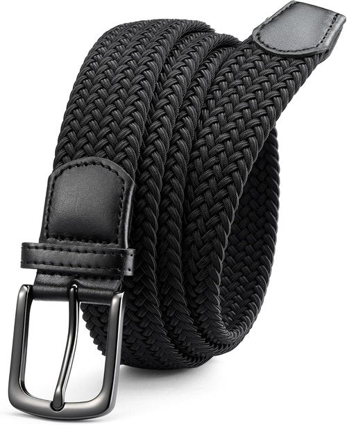 CHAOREN Men's Braided Stretch Golf Belt - Perfect Fit for Casual Shorts, Jeans & Golf Pants