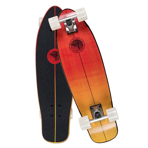 Flybar Skate Cruiser Boards – 27" Strong 7 Ply Canadian Maple Complete Skateboards - 60mm PU Wheels High Speed ABEC 9 Bearings