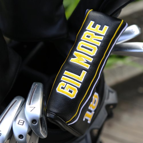 Golf Club Covers, Funny Leather Driver Headcover, Fairway Wood, 3 Wood, Hybrid, Fits Mallet Blade Putter Head Covers, Alignment Stick Cover, Headcovers Set (Blade)