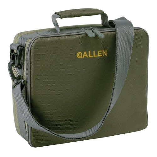 Allen Company Spring Creek Fishing Reel and Gear Bag - Portable Organizer - Holds up to 10 Fly Reels or 6 Spinning Reels - Green