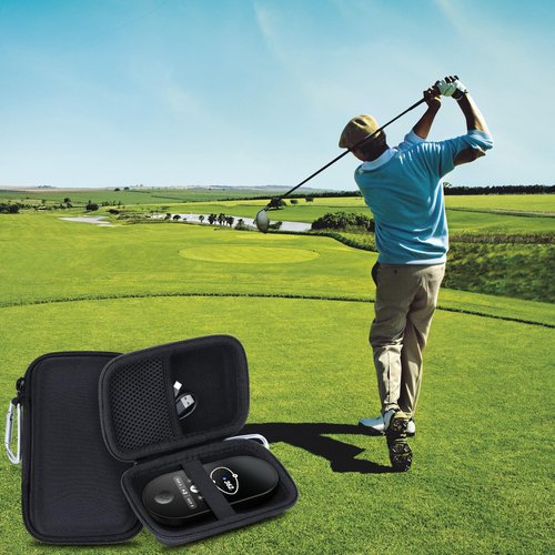 Lebakort Hard Case Compatible with Blue Tees Golf Ringer Magnetic Golf GPS handheld Water Resistant Golf Distance Range Finder