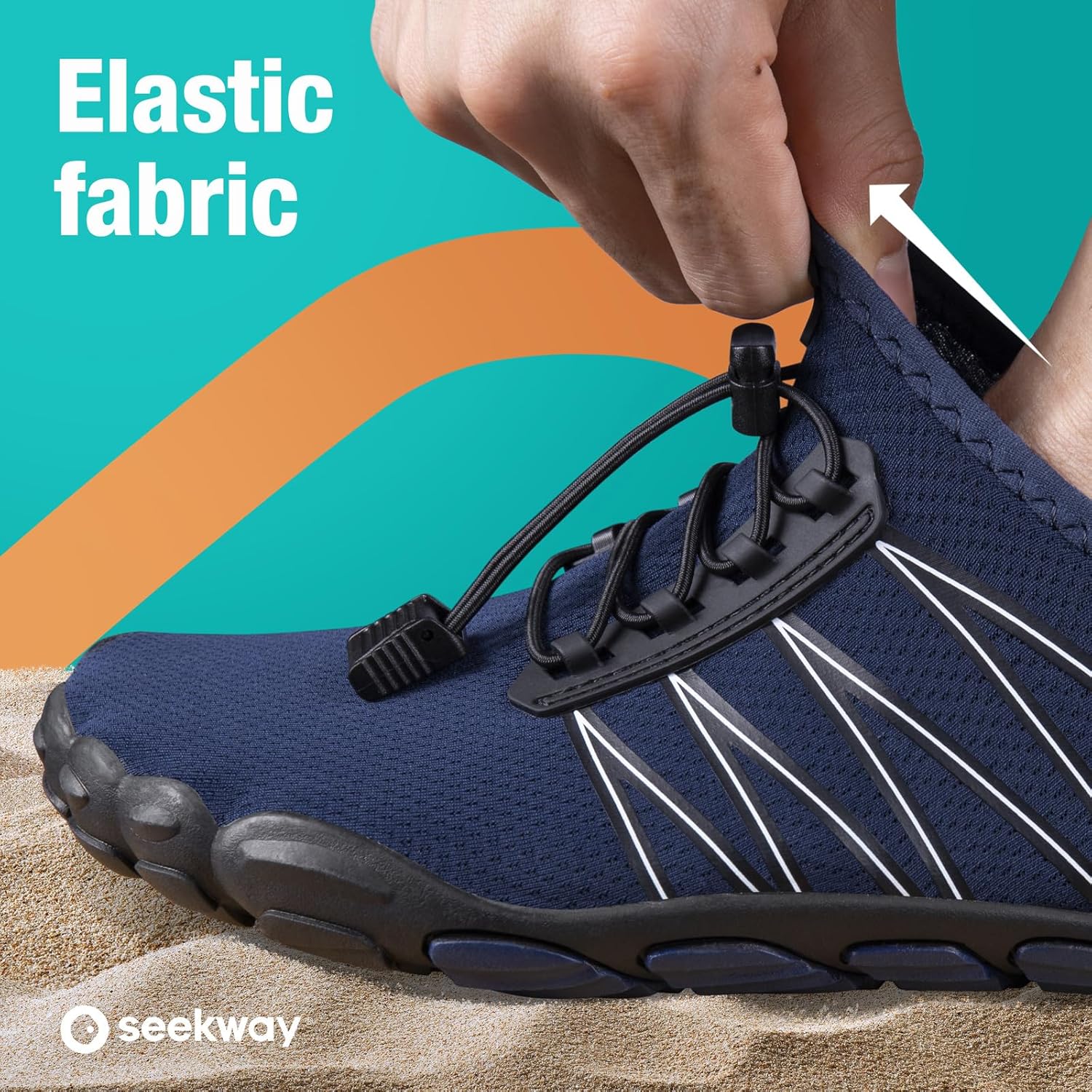 SEEKWAY Water Shoes - Quick-Dry Aqua Socks for Men & Women | Ideal for Beach, Swim, Hiking, and Kayaking
