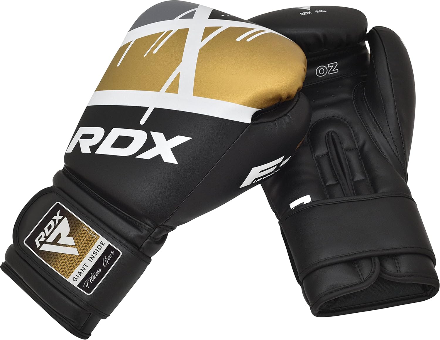 RDX Boxing Gloves - EGO Sparring & Training Mitts | Maya Hide Leather, Ventilated Design, 8-16 oz