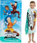 Franco Avatar The Last Airbender Cotton Bath Towel - Super Soft, 58 x 28 Inches