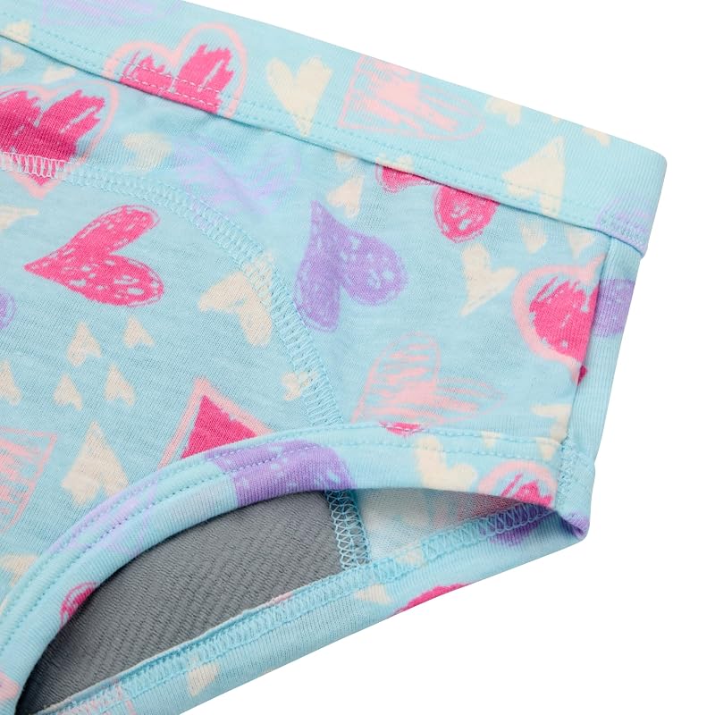 Hanes Toddler Potty Training Underwear - 5 Pack Heavy Absorbency, Pink/Purple 4-5T