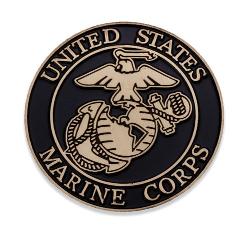 USMC Golf Divot Tool Plus Ball Markers - US Marine Corps Military Golf Ball Marker & Tool - Designed by Marines for Marines - Officially Licensed