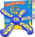 Boomerang Fun | Soft & Easy-To-Use Outdoor Toy for Kids - Perfect Gift for Ages 6-12