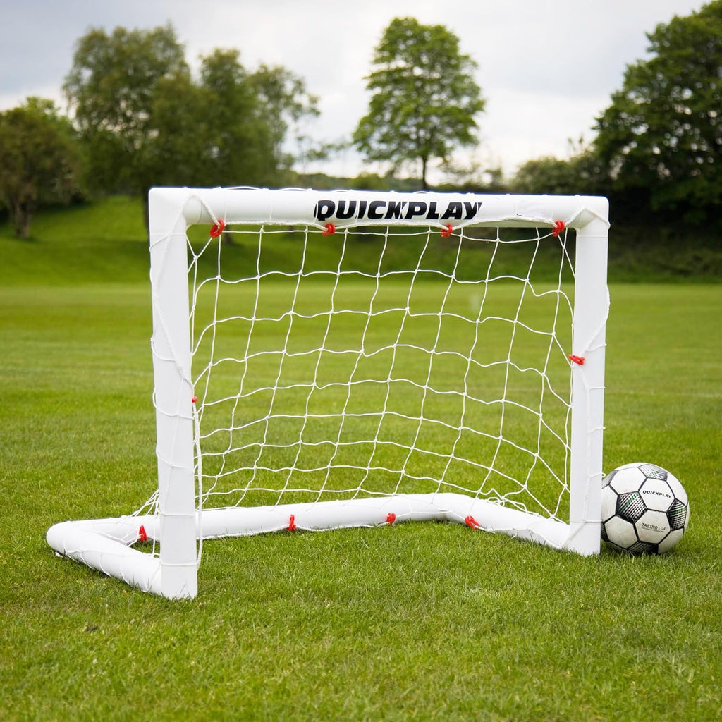 QUICKPLAY Q-Fold Soccer Goal - Portable & Weatherproof Design | 30-Second Setup for Backyard Fun