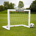 QUICKPLAY Q-Fold Soccer Goal - Portable & Weatherproof Design | 30-Second Setup for Backyard Fun