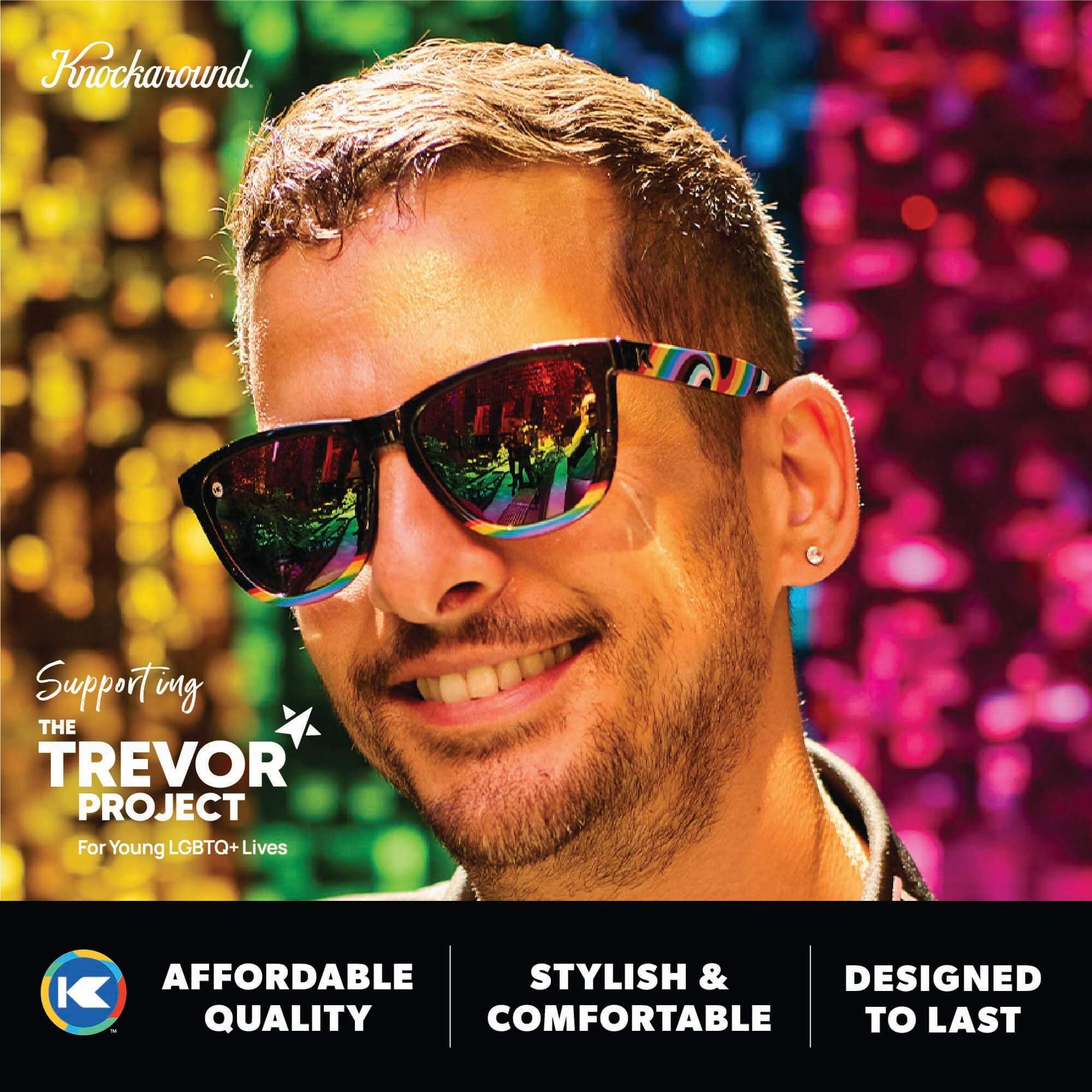 Knockaround Premiums Polarized Sunglasses for Men & Women - UV400 Protection