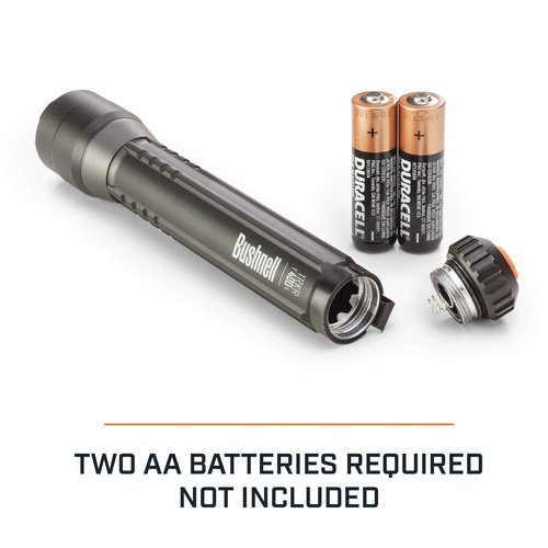 Bushnell Flashlight TRKR 400 Lumen | LED Tactical Flashlights, Battery Powered Lights for Camping, Hunting, Hiking, Emergency, & Outdoor