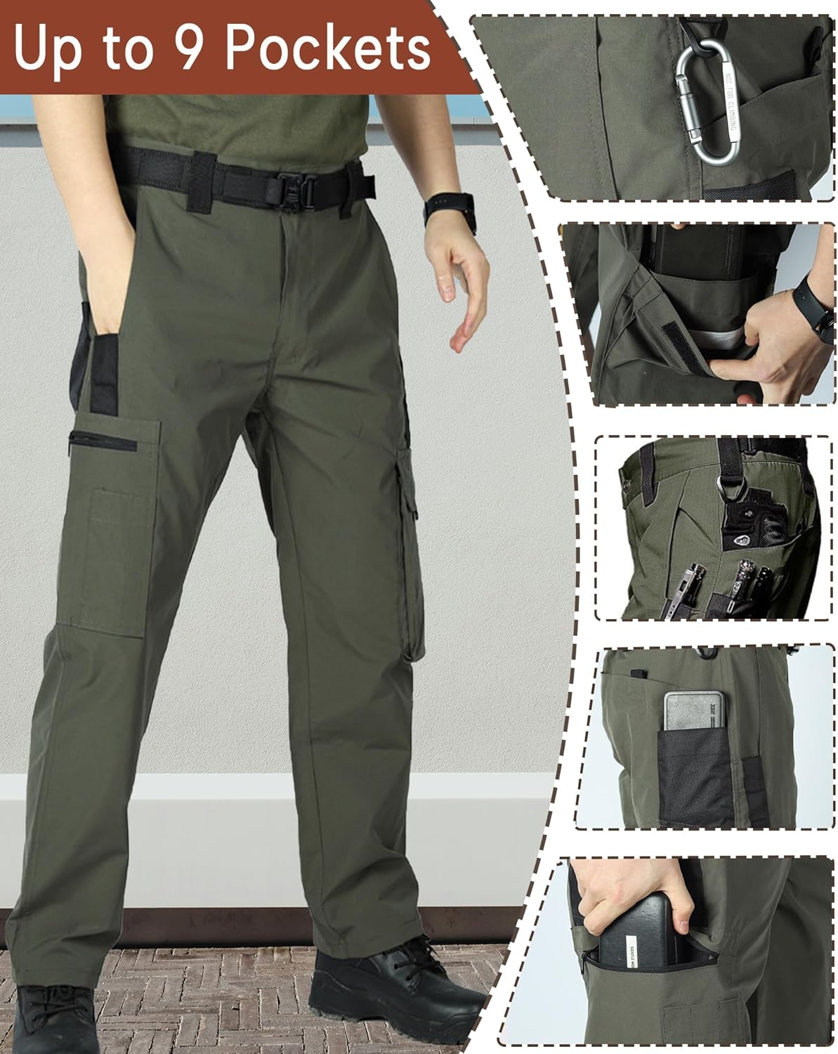 Skiennix Men's Tactical Uniform Suit - Durable Military Combat Shirt & Pants Set for Airsoft & Hunting