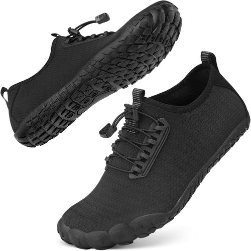 ATHMILE Water Shoes - Quick Dry Aqua Barefoot Shoes for Men & Women | Non-Slip Rubber Sole, Wide Toe Box