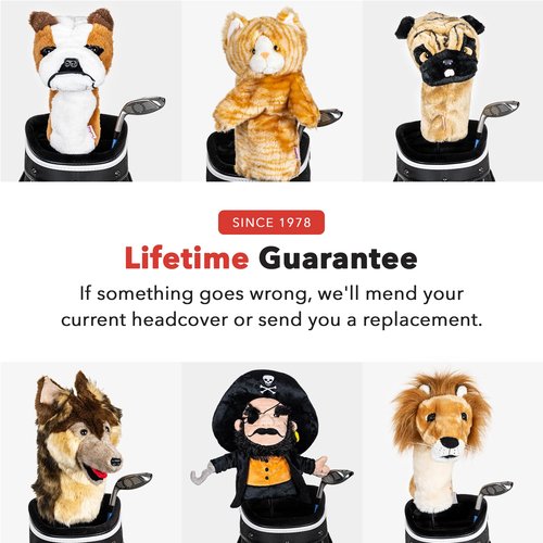 Daphne's Headcovers Calico Cat Driver Headcover | Premium Driver Headcovers | Funny Golf Club Covers | Stylish Protection for Your Clubs | Men's Golf Gear | Driver Headcover for Men and Women