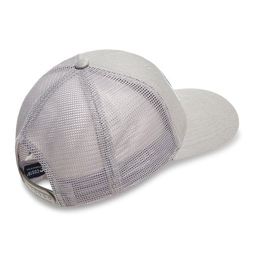 Costa Del Mar Mens Spinners Trucker Hat, Concrete/Rusted, One Size