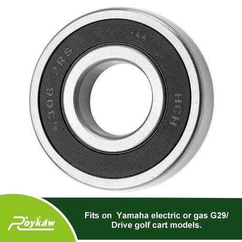 Roykaw G29/Drive Rear Axle Bearing Compatible with Yamaha Gas and Electric Golf Cart, Replaces OEM # JW1-F2176-00-00