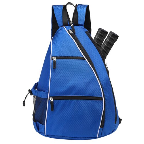 SUIKIHUM Pickleball Bags for Rackets, 32L Tennis Backpack Convertible Sling Bag for Rackets Lightweight Casual Pack for Men Women Ladies (Blue)