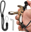 Skiennix Compound Bow Release - 360° Rotatable Thumb Trigger for Outdoor Archery Hunting