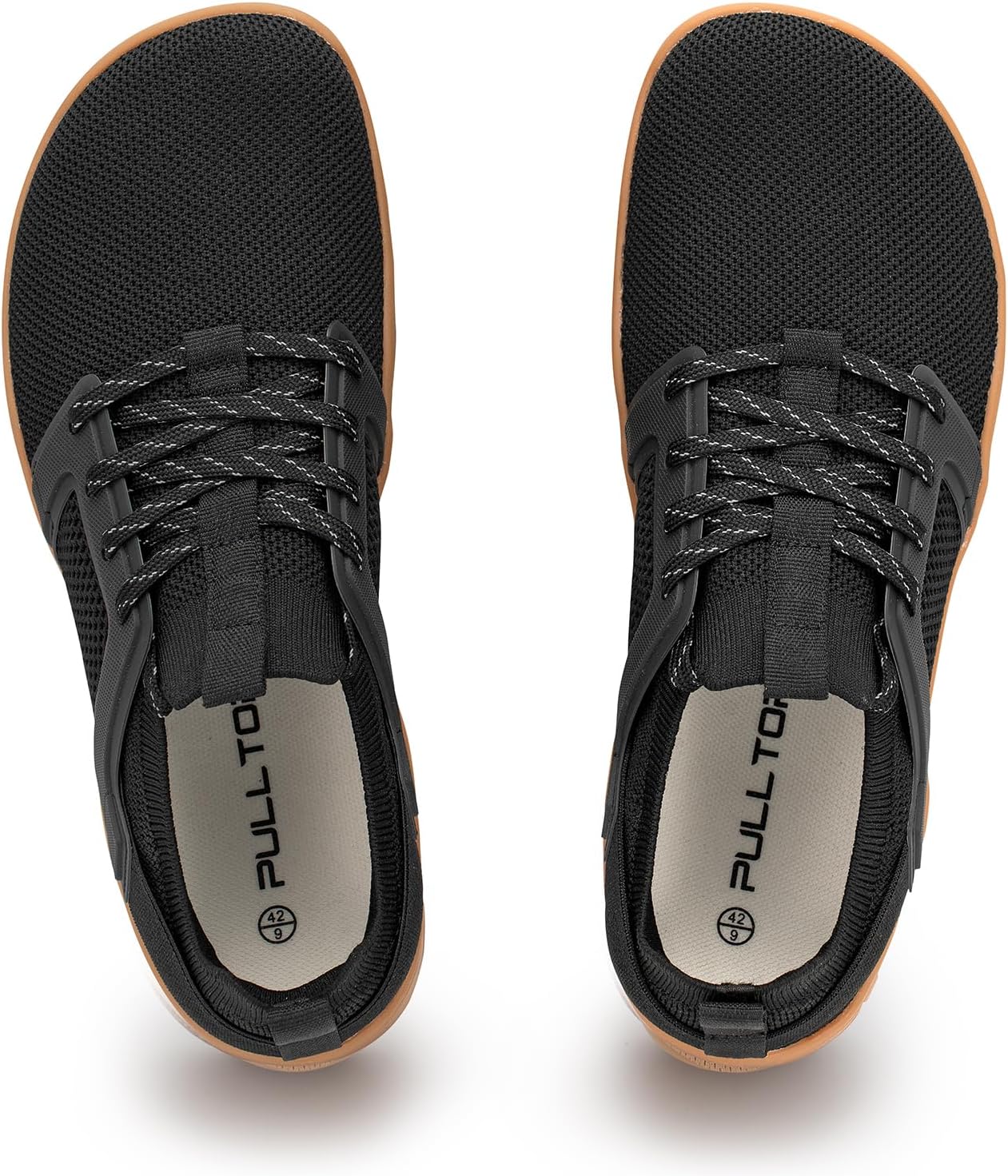 Pulltop Barefoot Trail Running Shoes - Wide Toe Box | Zero Drop Sole for Minimalist Comfort