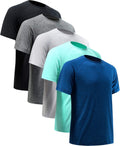 Skiennix Men's Workout Shirt - Quick Dry Athletic Tee for Gym | Moisture-Wicking Short Sleeve