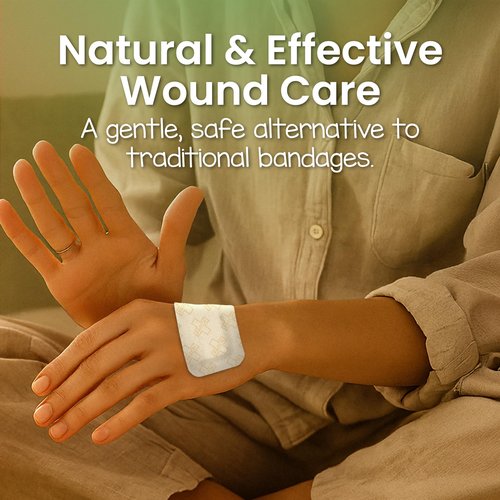 Patch Eco First Aid Kit, Assorted Hypoallergenic Adhesive Sizes Large and Small Bandages for Sensitive Skin, Essential Medical Supplies in a Reusable Tin, Latex Free, Sensitive Skin Bandages, 77 ct