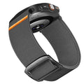 Lamshaw Compatible for Kimeag Smart Watch Bands, 22mm Quick Release Stretchy Solo Loop Adjustable Nylon Replacement Straps Compatible for Kimeag S67, P95, H31 Smart Watch (Gray, 22mm size band)