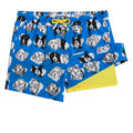maamgic Boys Swim Trunks with Compression Liner Toddler Boy Swimsuit Quick Dry 4-Way Stretch Swimming Trunks Lovely Doggy Blue 2T