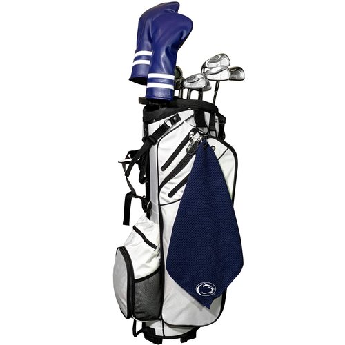 Team Golf NCAA Penn State Nittany Lions Microfiber Golf Towel, 15x15 (Multicolor)