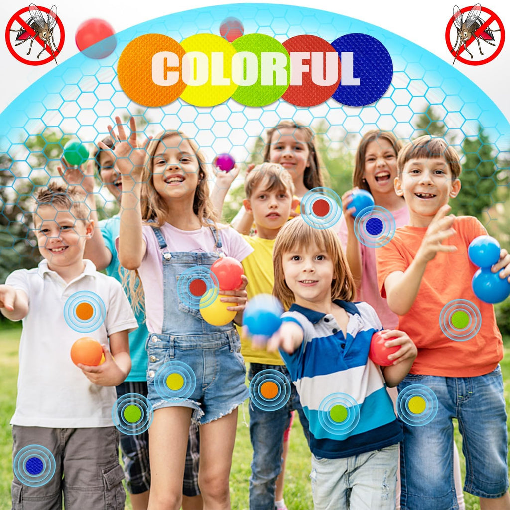 Skiennix Mosquito Repellent Stickers - 300 DEET-Free Patches & 3 Individually Wrapped Bracelets for Kids & Adults