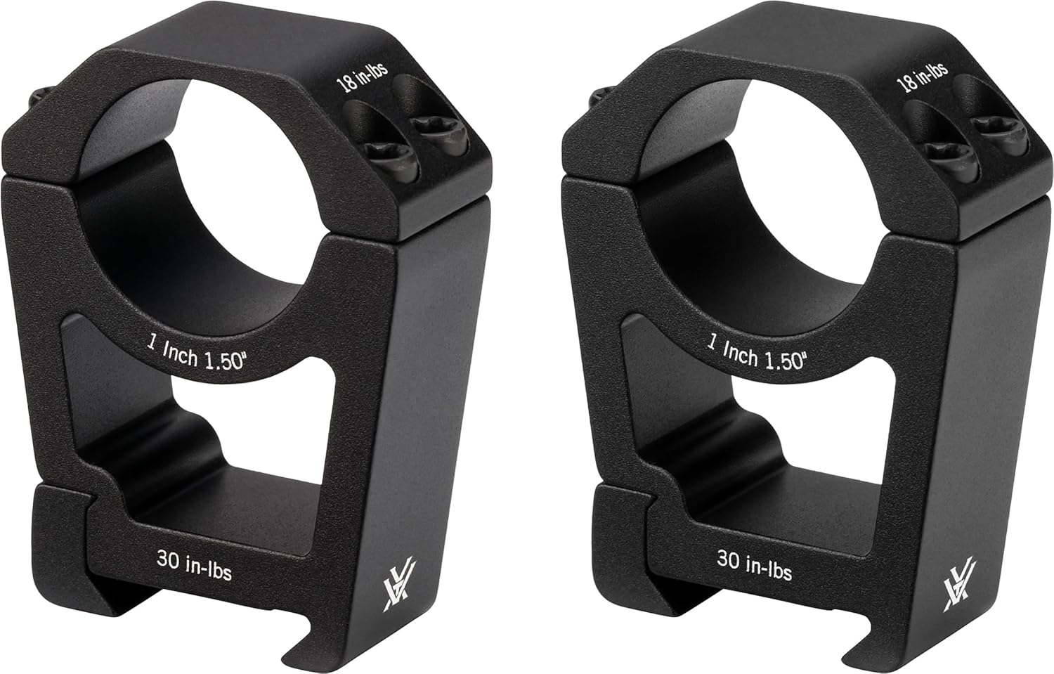 Vortex Sport Riflescope Rings - Picatinny & Weaver Compatible | Unlimited Warranty Included