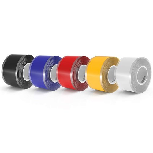 LLPT Self Fusing Silicone Tape - Premium Grade Wrap for Emergency Repairs | 5 Pack, Multiple Thicknesses