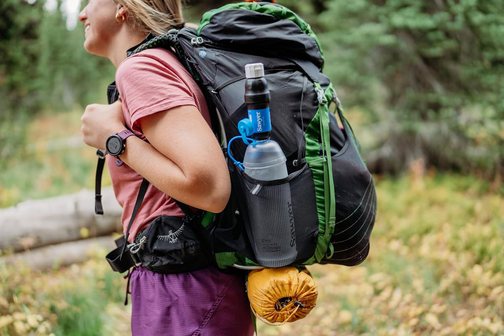 Sawyer Products Water Filtration System - Cnoc Premium 1L Bottle for Clean Drinking Water