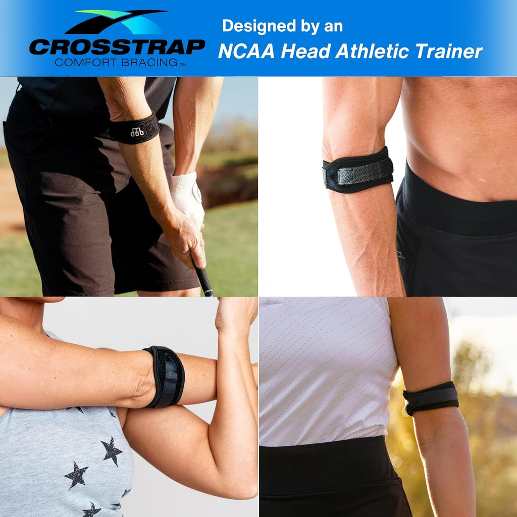 Regine Switzerland Tennis Elbow Brace - Support for Tendonitis Relief | Small Size for Men & Women