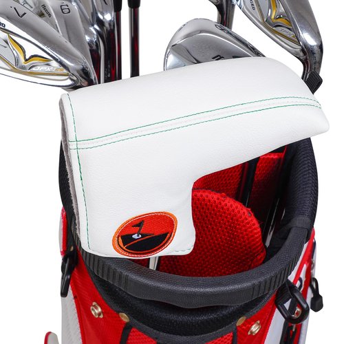Putter Cover, Golf Putter Headcover Birdie Mallet Putter Cover Blade Putter Cover Magnetic White (for Blade)