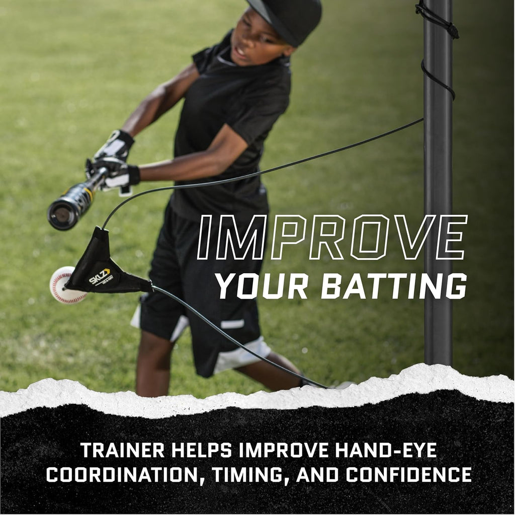 SKLZ Hit-A-Way Batting Trainer - Improve Swing Technique for Baseball & Softball
