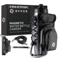 Ryvex Magnetic Water Bottle Holder with Strap – Water-Resistant Neoprene Sleeve Bag for 18–40 oz Bottles, Adjustable Strap & Pockets, Premium Gift for Gym, Hiking & Sports Lovers