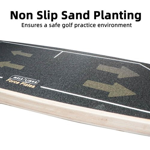 Golf Pressure Plate, Golf Training Aid for Indoor Practice, Weight Shift Balance Board - Golf Swing Trainer & Golf Speed Trainer, Golf Training Equipment - Strength & Tempo for Chipping Hitting
