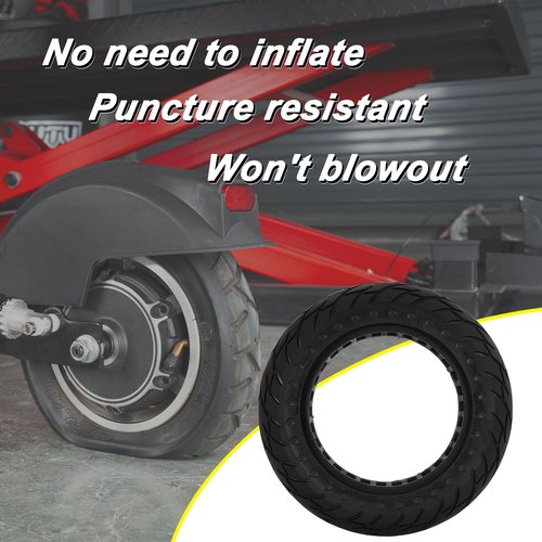 RUTU 2PCS 10X2.125 Scooters Solid Tire10 inches Electric Scooter Wheel Replacement for Xiaomi M365/M365 Pro/1S/Pro 2 Gotrax G4 GXL V2 Ninebot D40x Electric Scooter